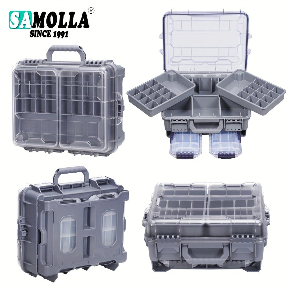3-Layer Fishing Tackle Box