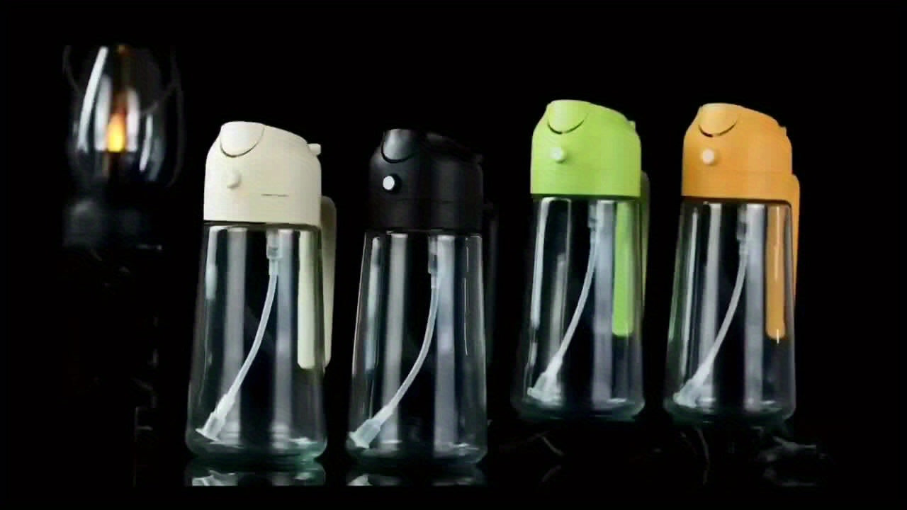 2-in-1 Olive Oil Sprayer & Pour Bottle – 470ml Kitchen Oil Dispenser