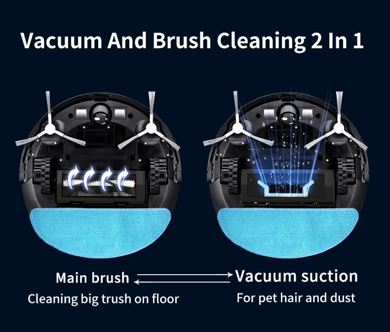 Self-Emptying Clean Robot