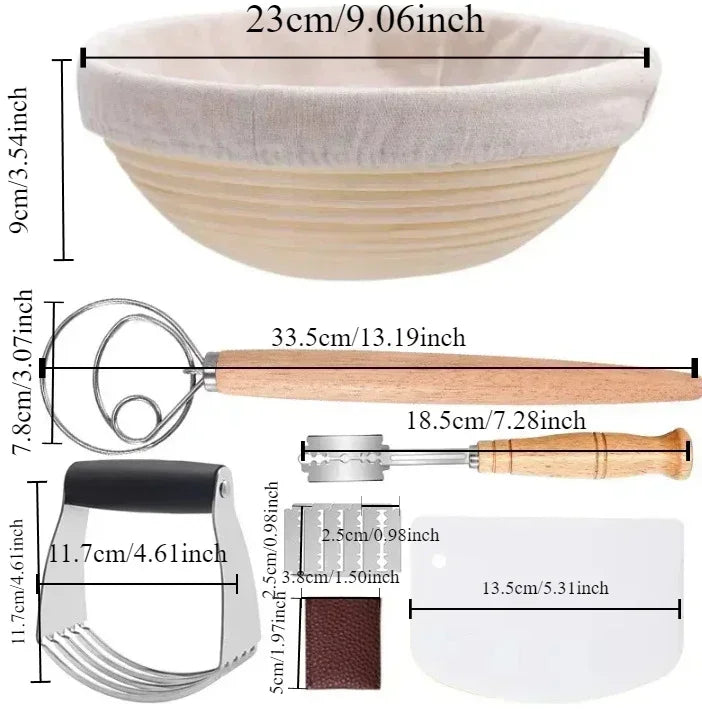 Sourdough Bread Fermentation Basket