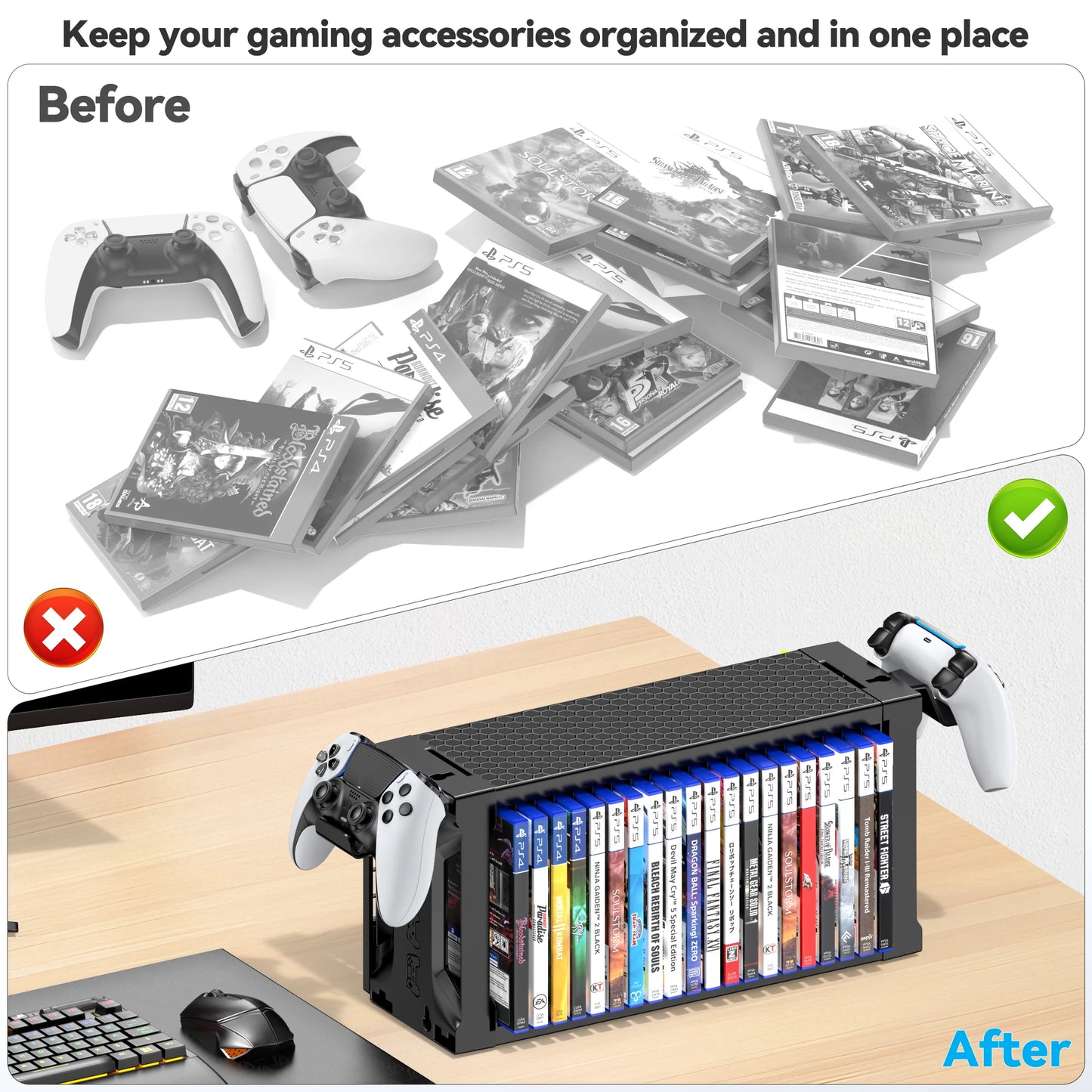 Video Game Storage Tower