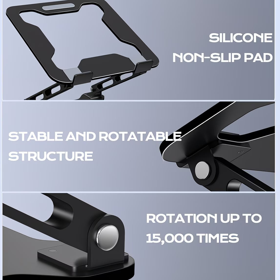 Adjustable Aluminum Laptop Stand