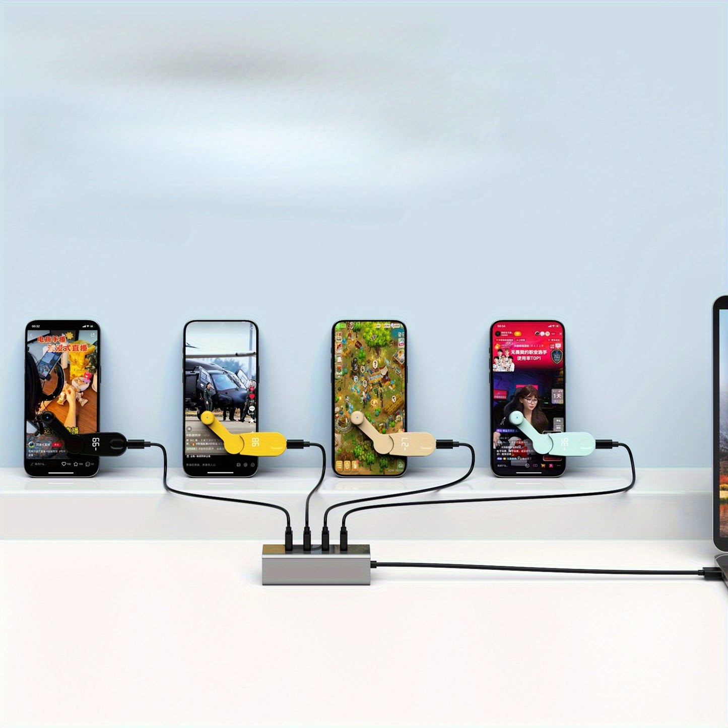 mobile gaming auto tap device for smartphones
