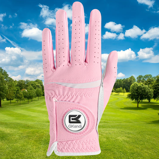 Women's Golf Gloves with a Ball Marker