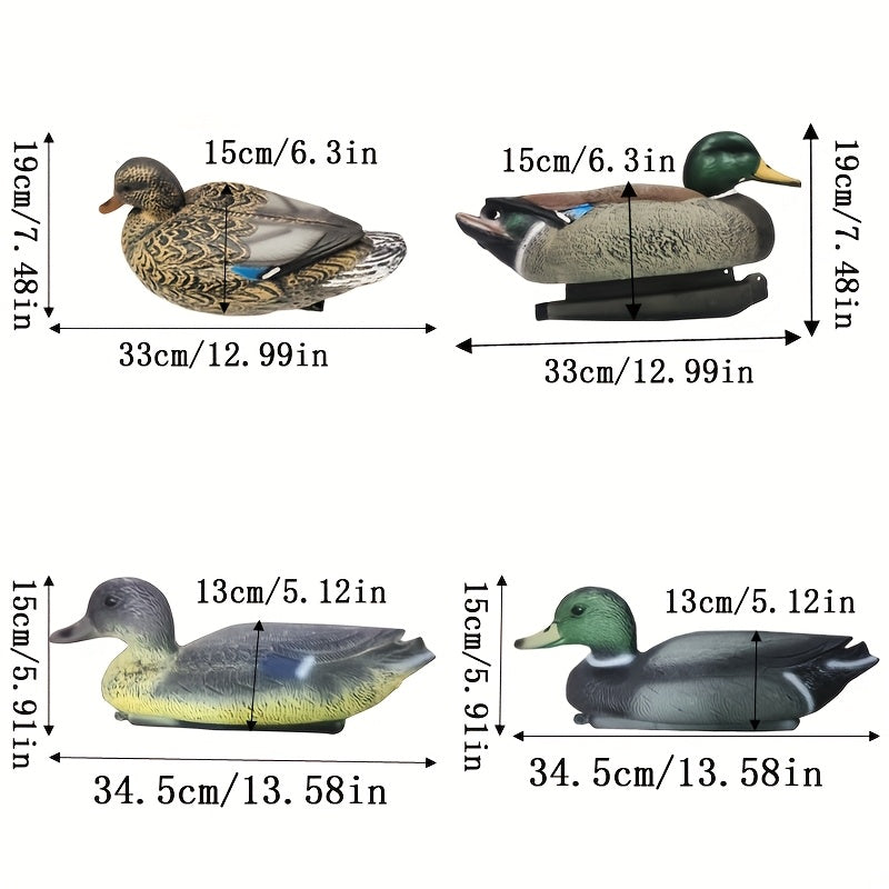 Realistic Plastic Duck Hunting Decoy