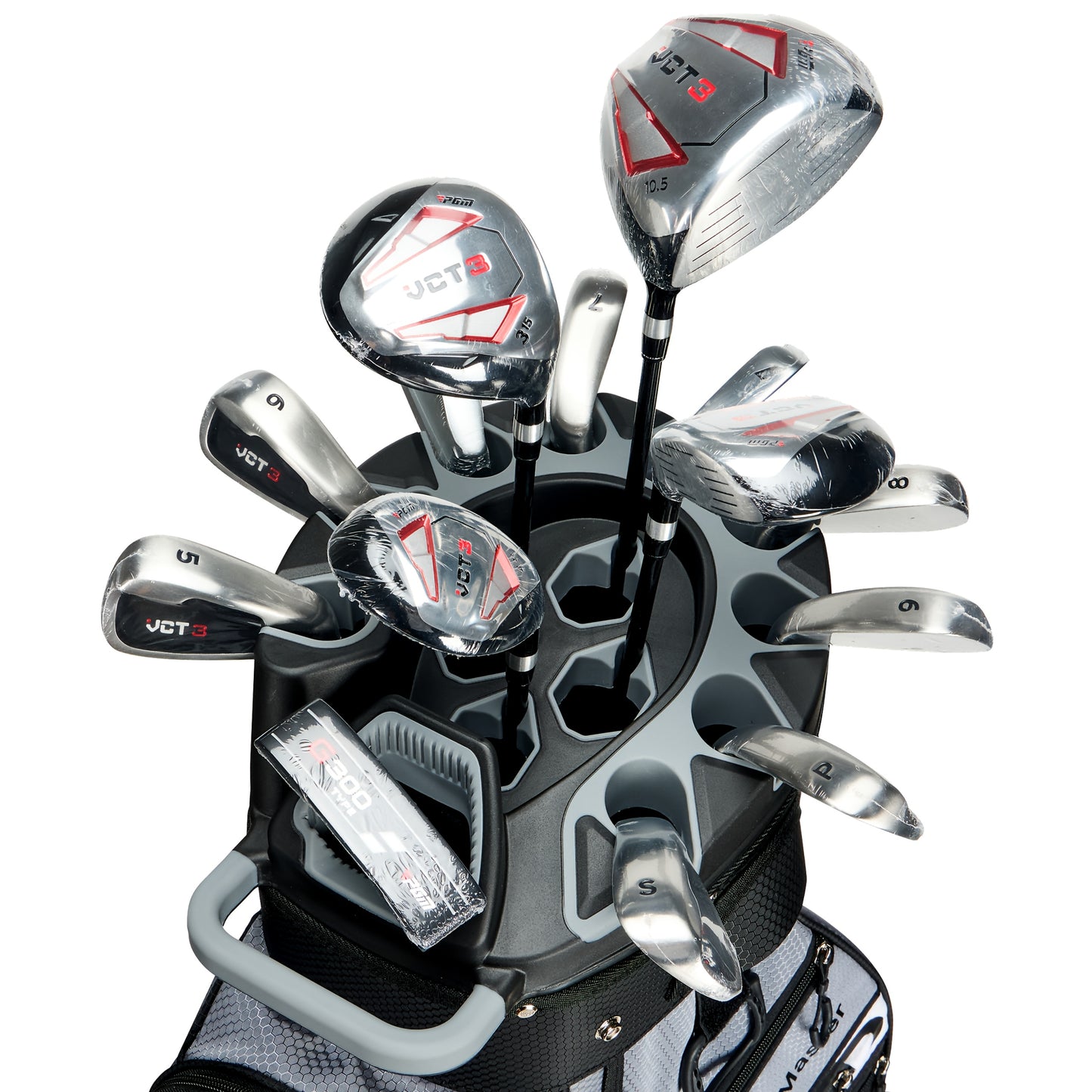 Heavy-Duty Golf Cart Bag with 14-Way Silent Top Divider System