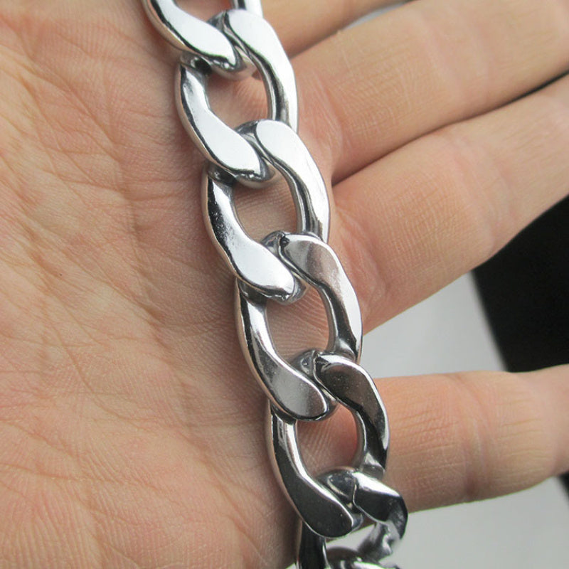 Flat Iron Chain Dog Leash