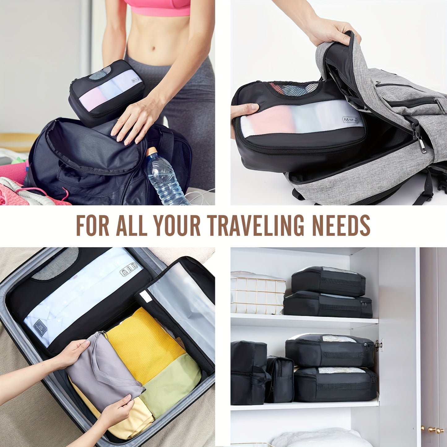 Packing Cubes For Suitcases