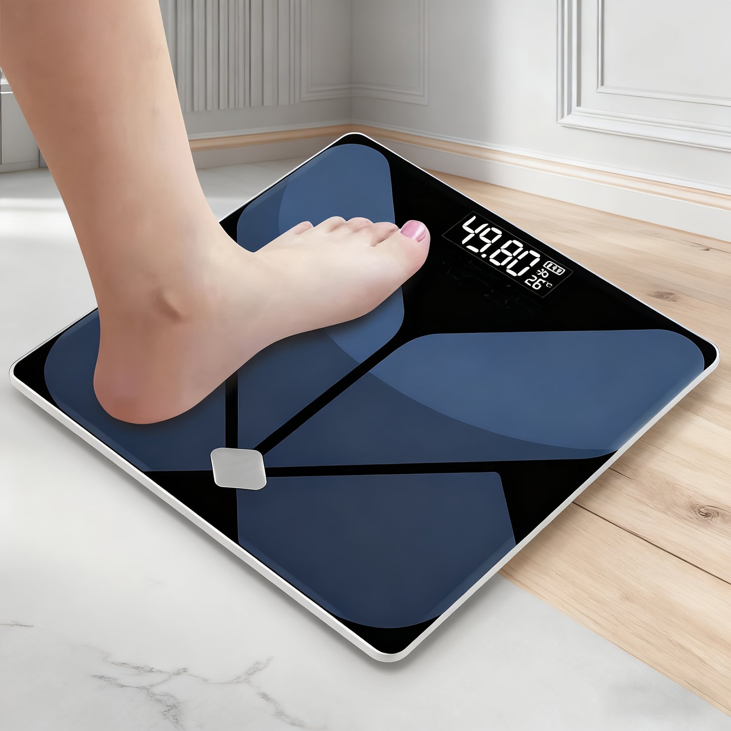 Digital Bathroom Scale with LCD Display – High Precision