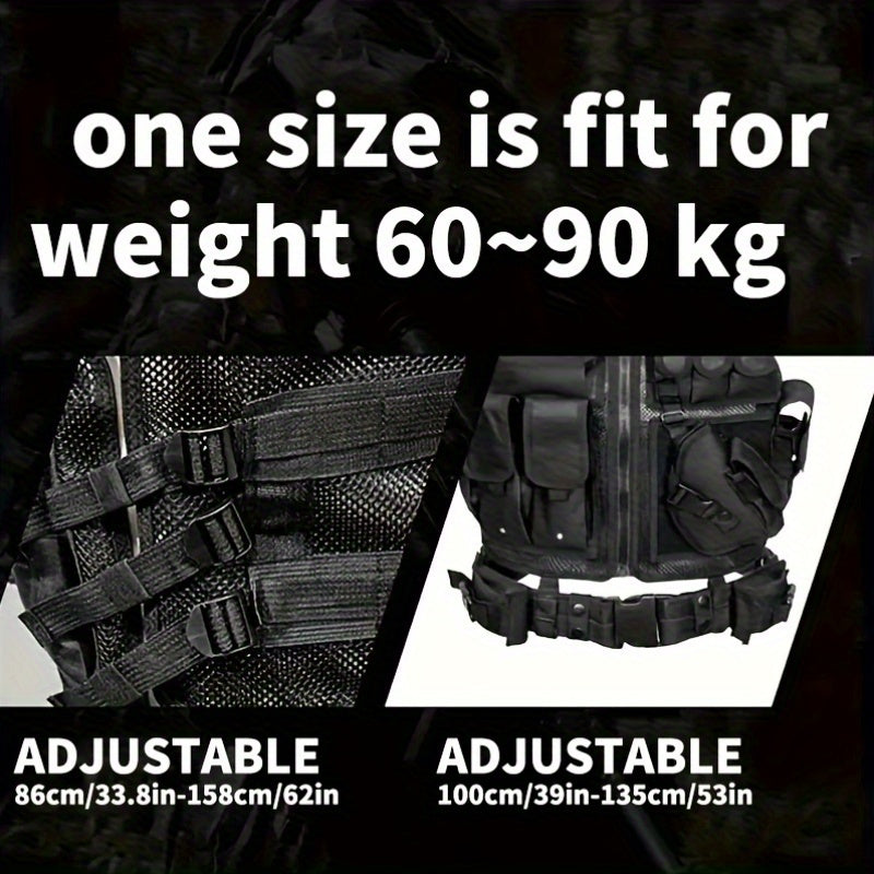 Tactical Vest with Holster
