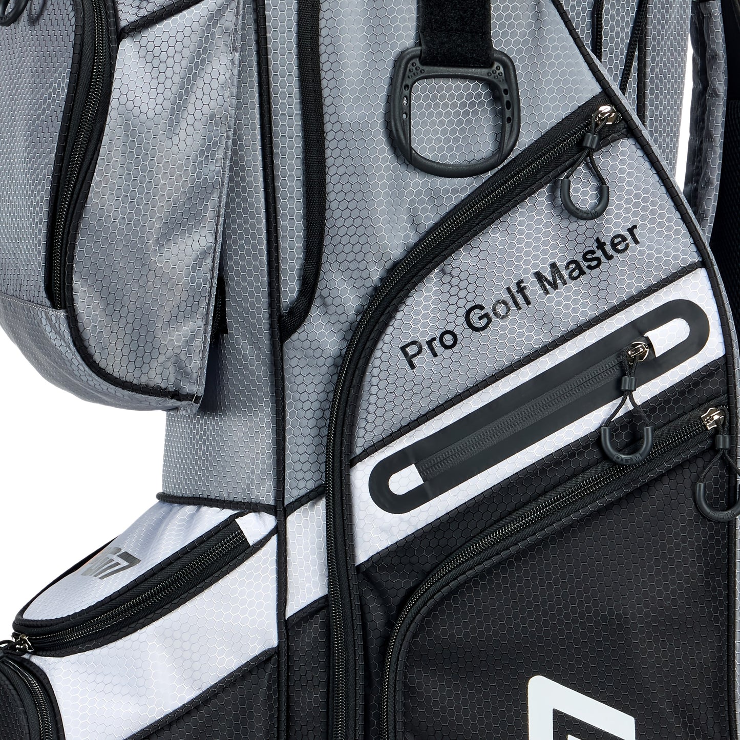 Heavy-Duty Golf Cart Bag with 14-Way Silent Top Divider System