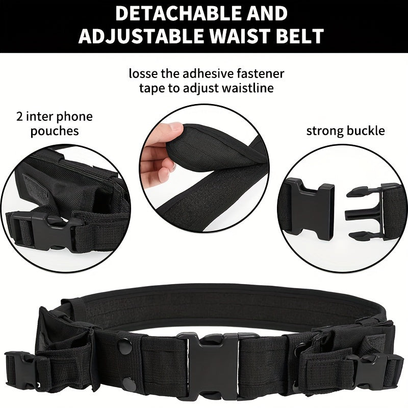 Tactical Vest with Holster