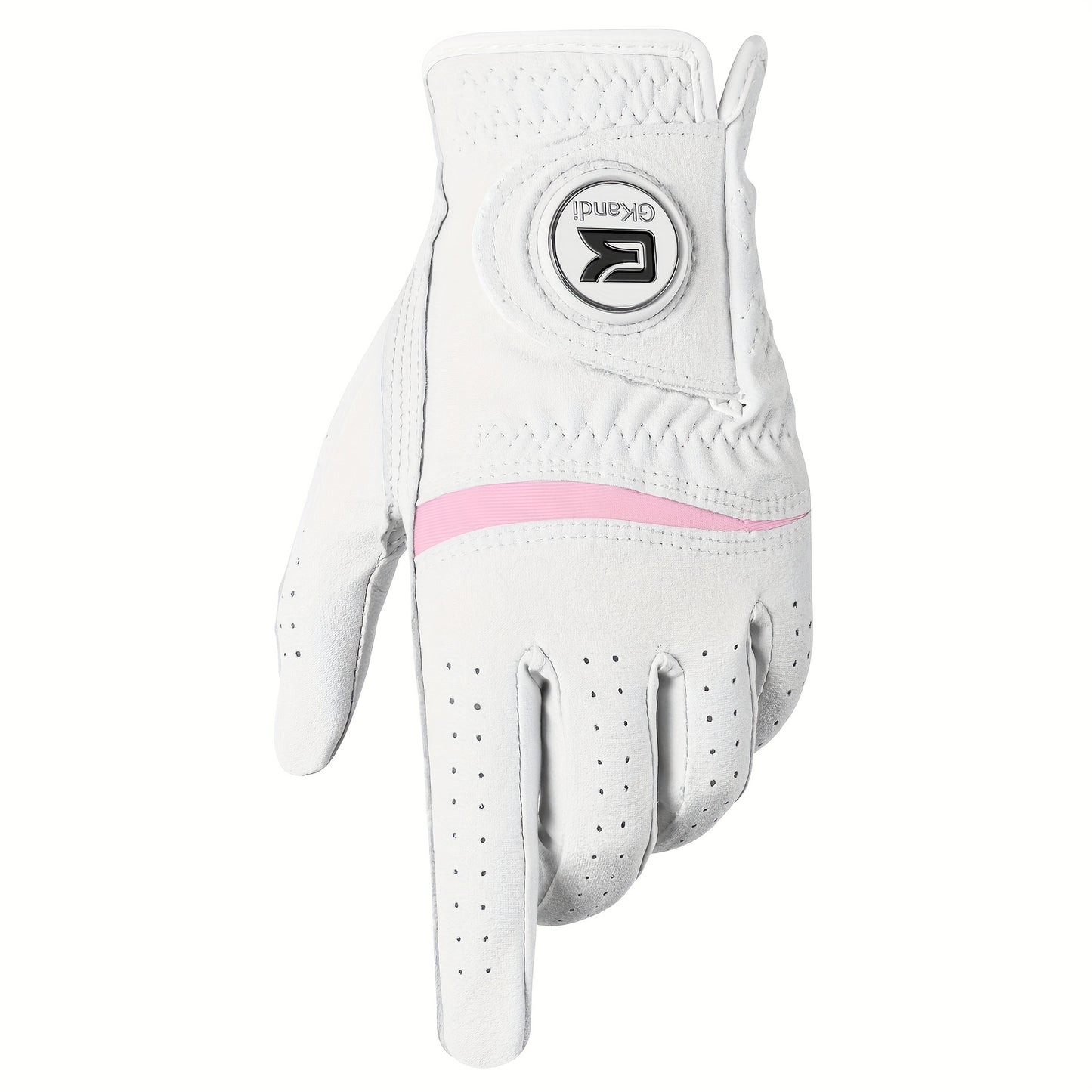 Women's Golf Gloves with a Ball Marker