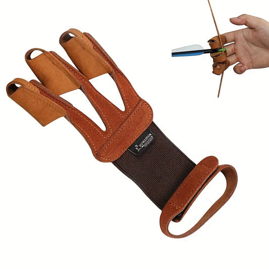 3-Finger Archery Finger Tabs