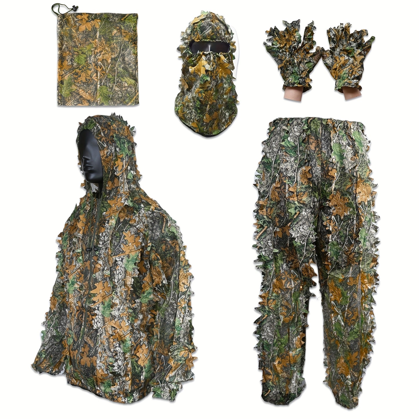 Lightweight Camouflage Hunting Suit