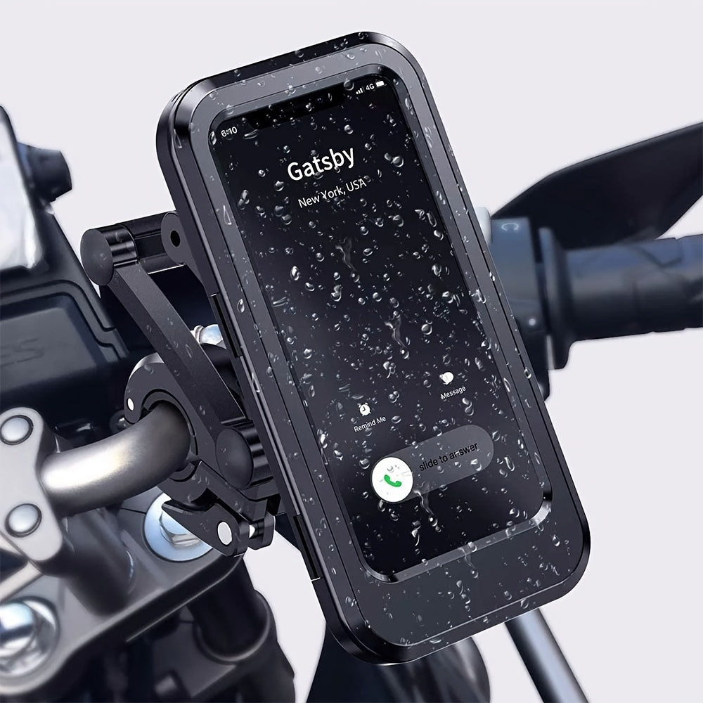 360 degree rotating waterproof motorcycle phone mount