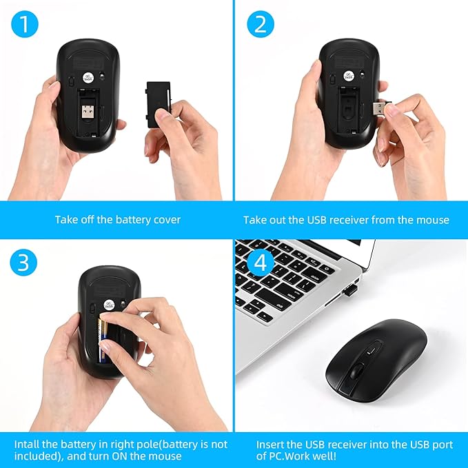 Silent Wireless Mouse