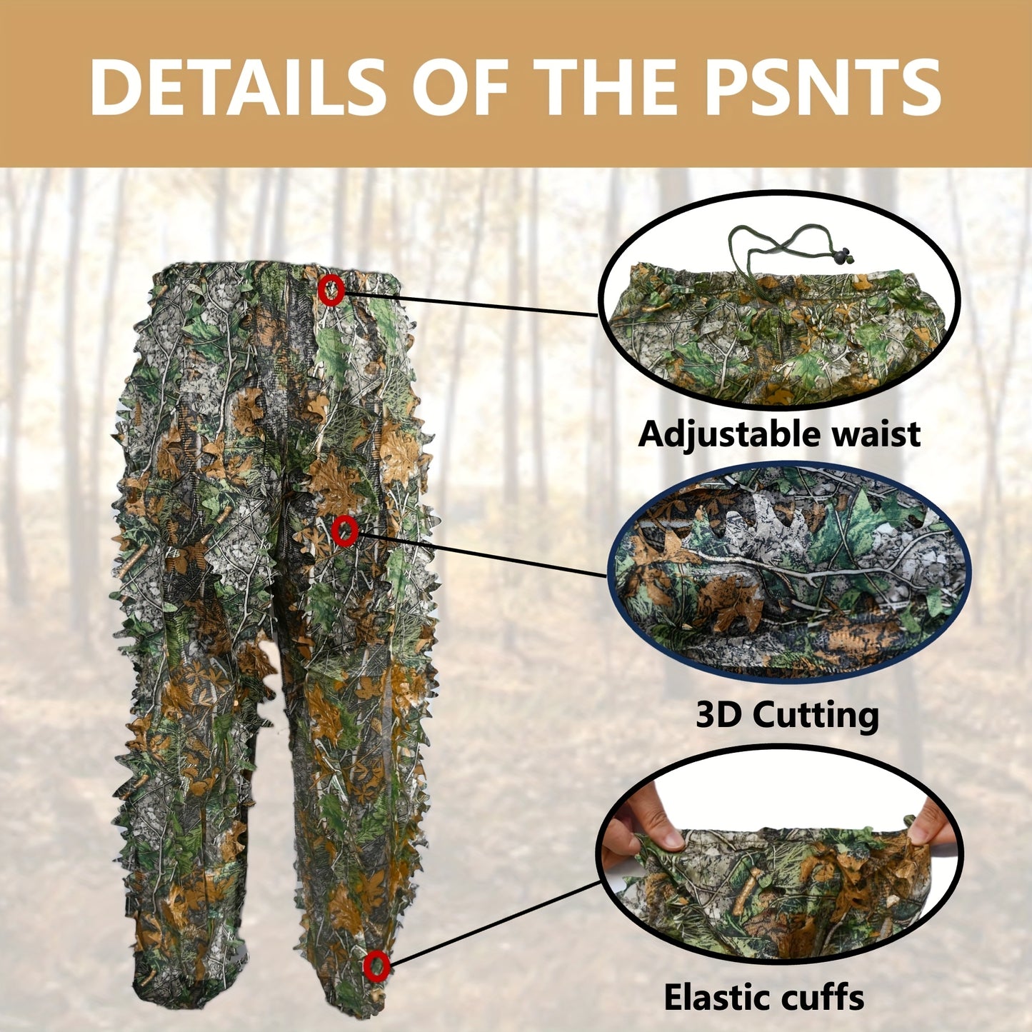 Lightweight Camouflage Hunting Suit