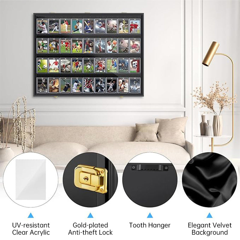 Large Sports Card Display Case