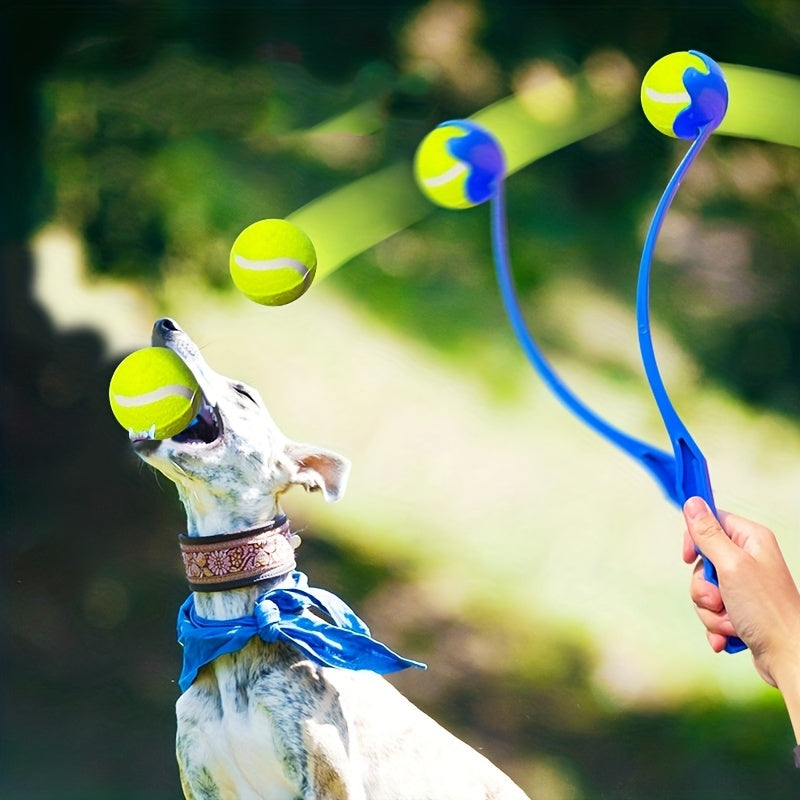 Dog fetch toy designed for long distance throws