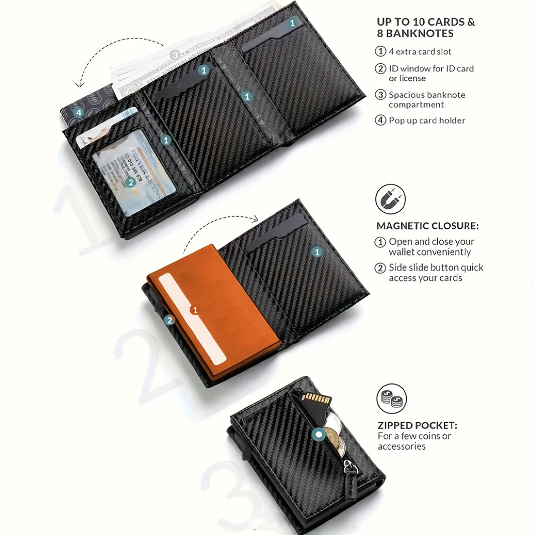 Stylish Pop-Up Wallet