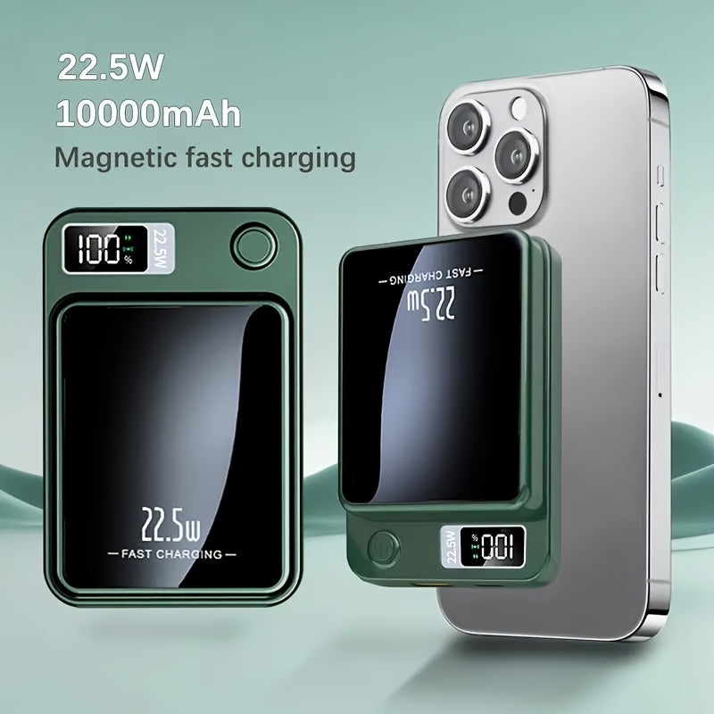 Magnetic Wireless Power Bank with LED Display