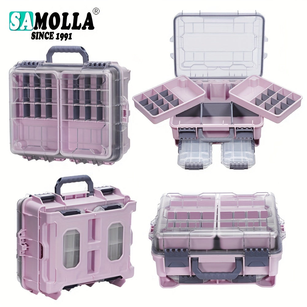 3-Layer Fishing Tackle Box