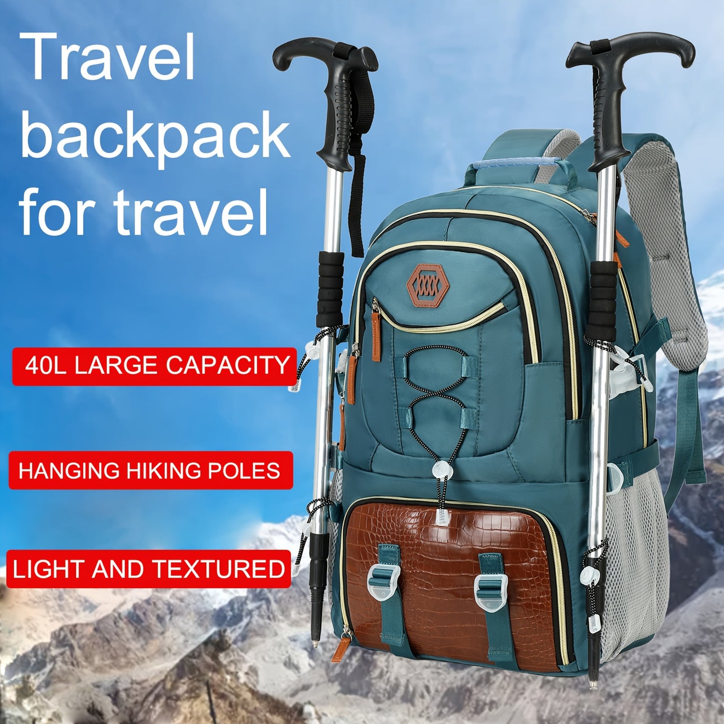 Large Capacity Travel Backpack