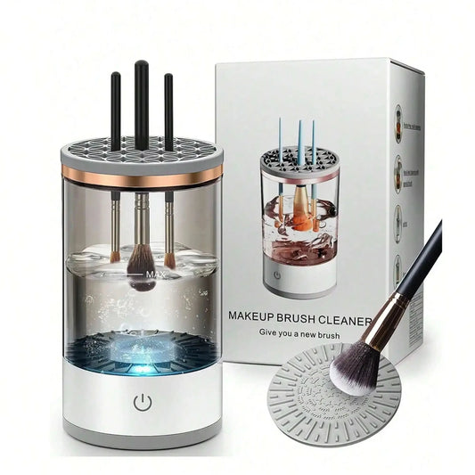 Automatic Makeup Brush Cleaner – Fast Spin Cleaning System