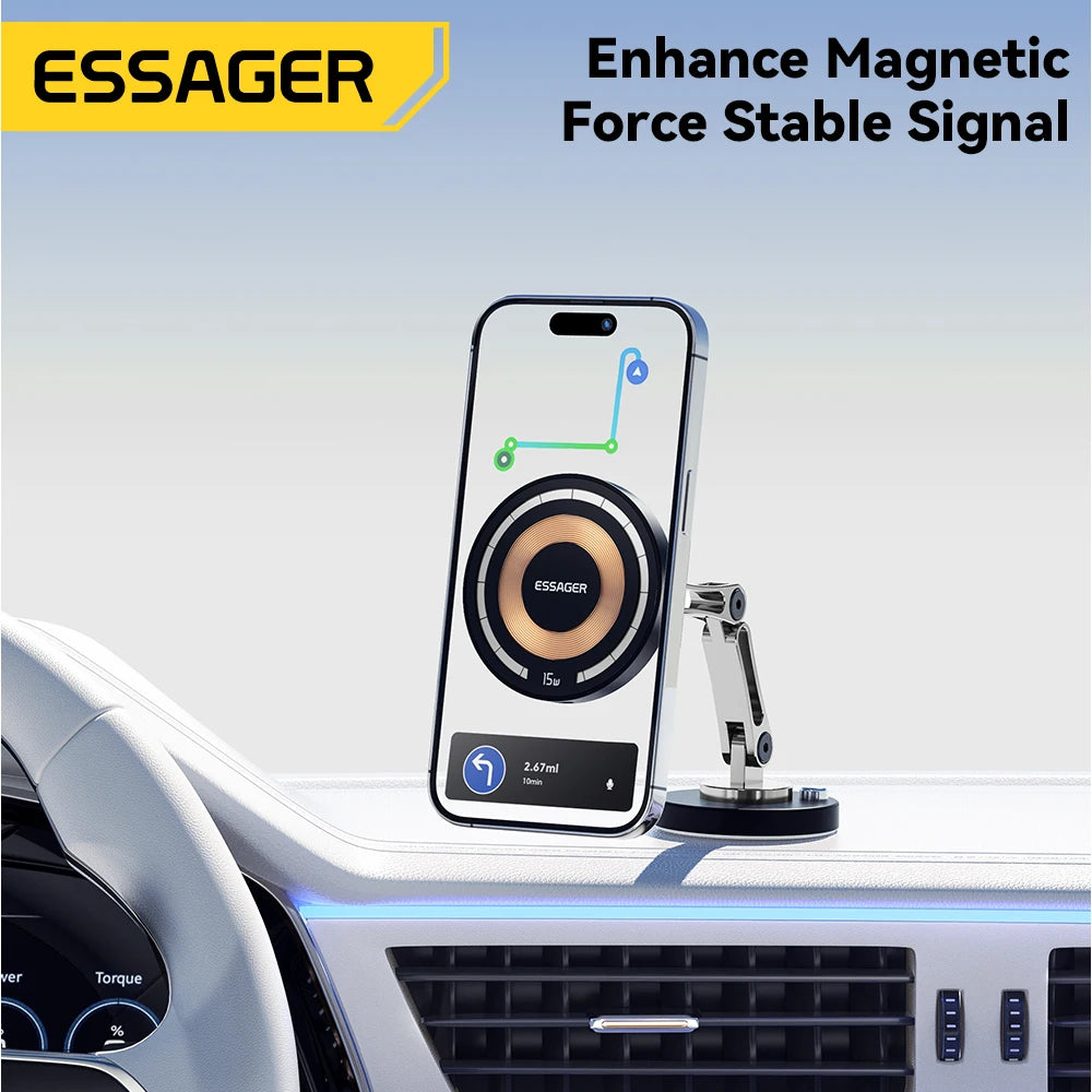 Magnetic Wireless Charger Car Phone Holder