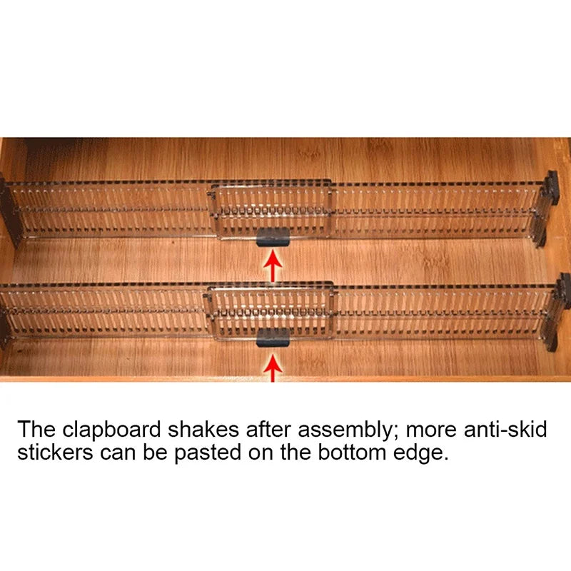 Adjustable Clapboard Drawer Divider Partition