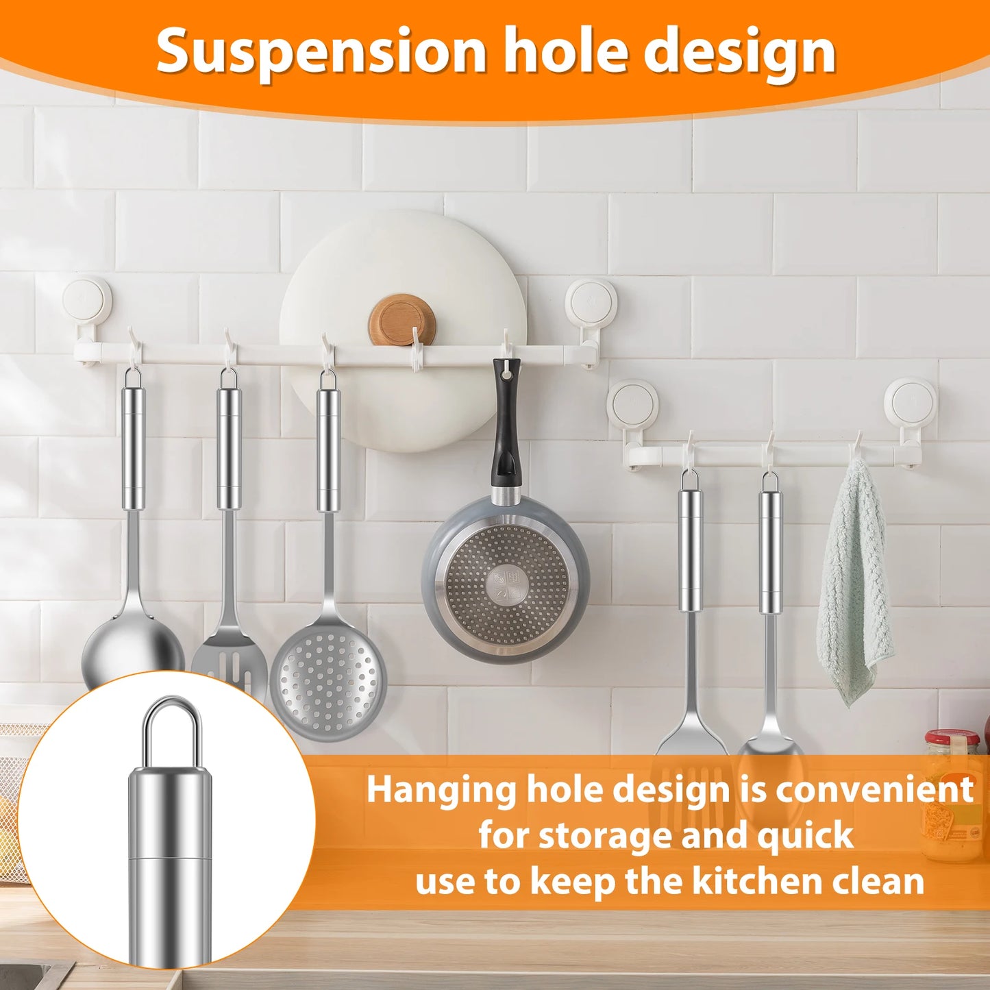 5Pcs Kitchen Cooking Utensils Set