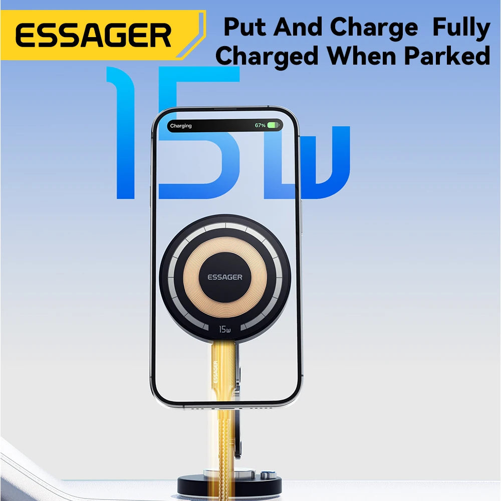 Magnetic Wireless Charger Car Phone Holder