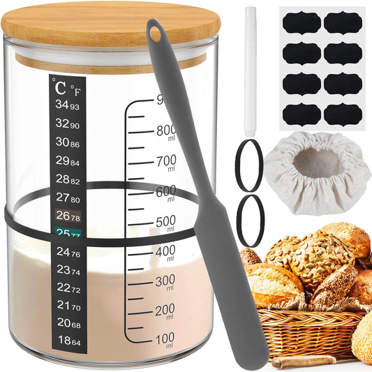 Sourdough Starter Jar Kit