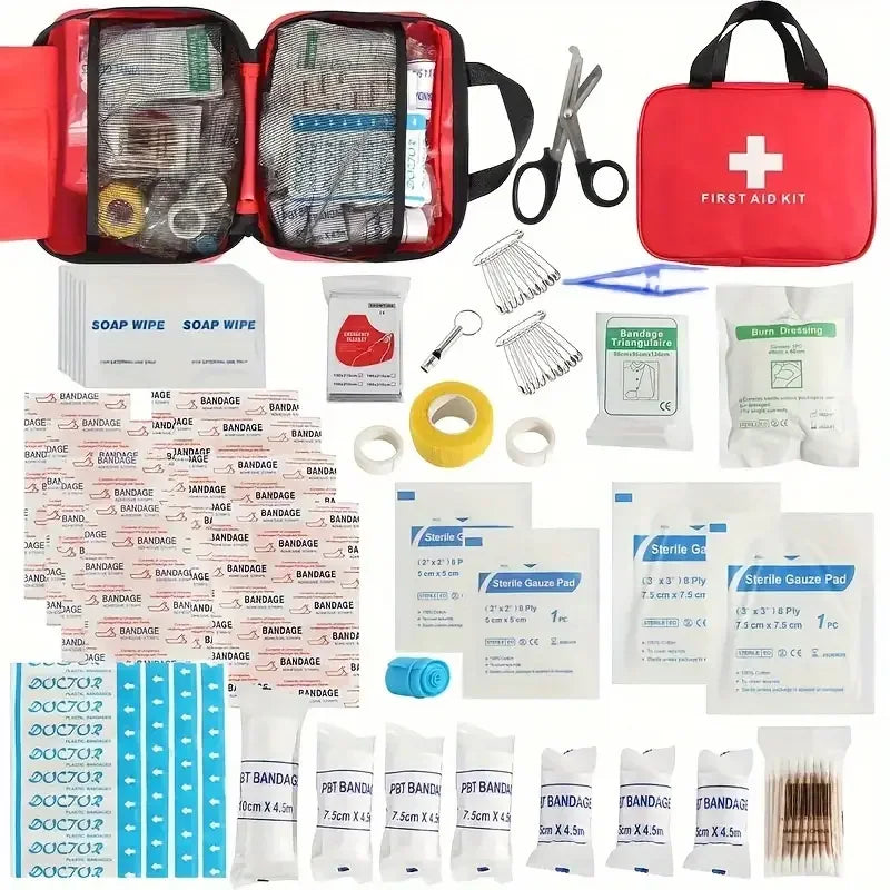 First Aid Kit For Home & Outdoor Activities