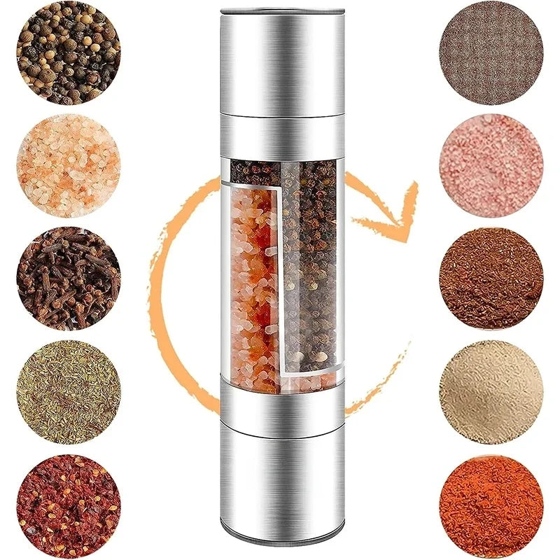 Salt and Pepper Manual Stainless Steel