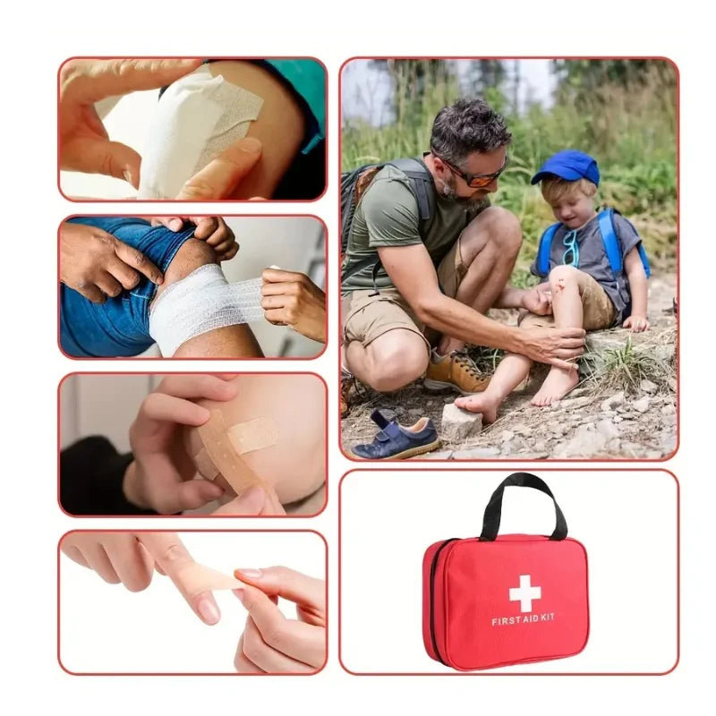 First Aid Kit For Home & Outdoor Activities