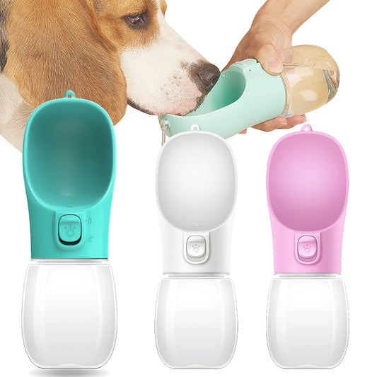 Portable Dog Water Bottle  Leakproof Walking Drinking Bowls Chihuahua French Bulldog Supplies