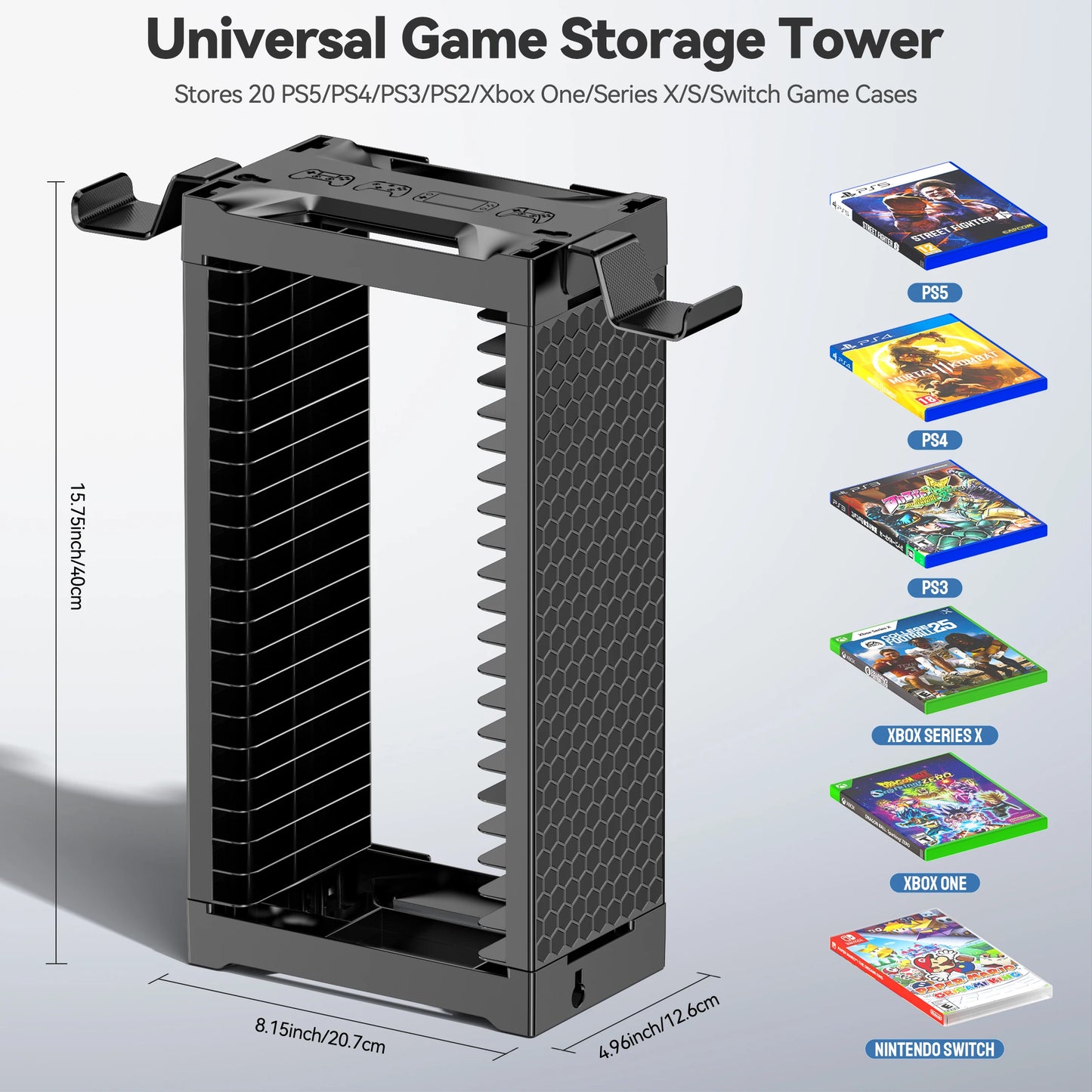 Video Game Storage Tower