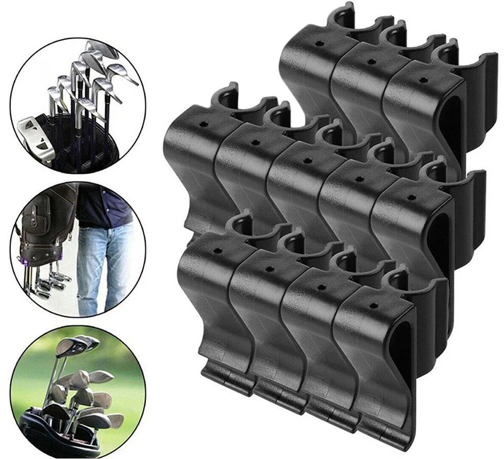 Golf Club Holder Clip - Keeps Clubs Off the Ground