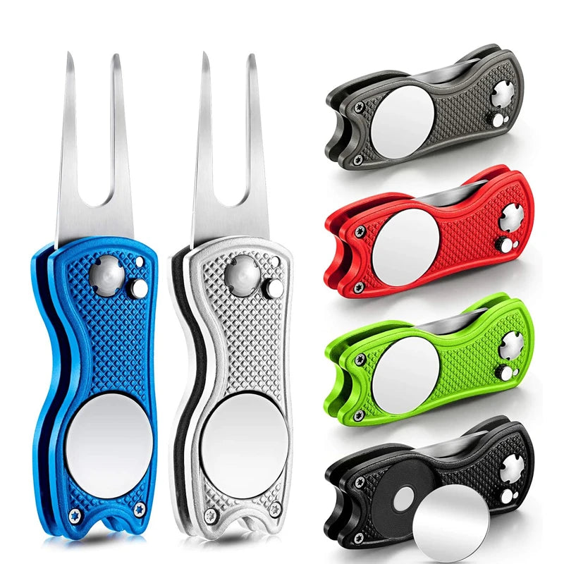 Foldable Golf Divot Repair Tool