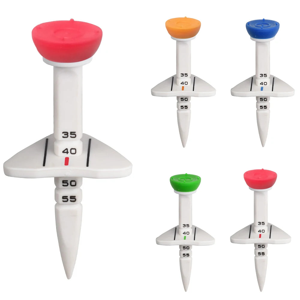 4 Pcs  Adjustable-height Golf Tee