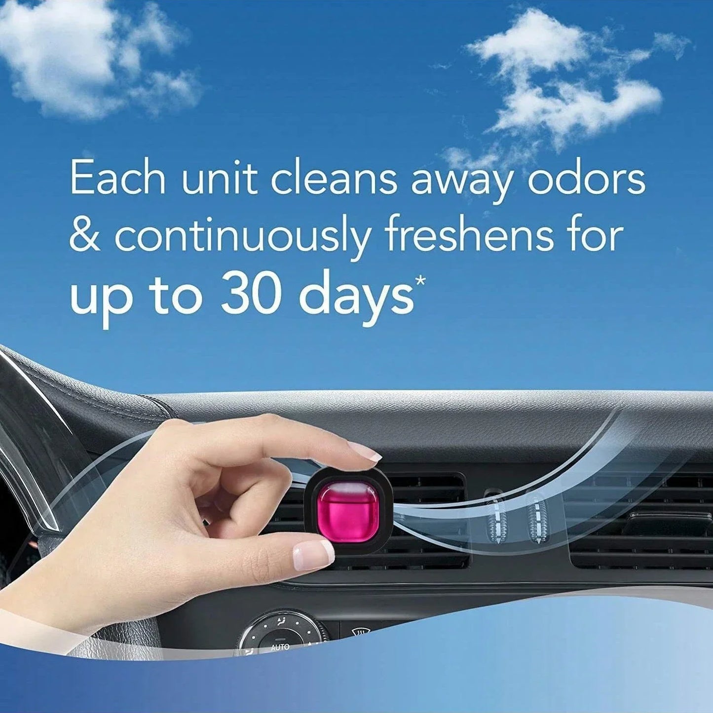 Vent Clip Air Freshener – Long-Lasting Scent