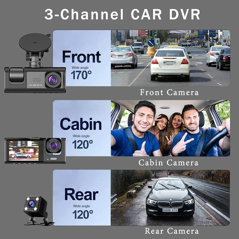 Dash Cam for Car Front And Rear Camera 1080P