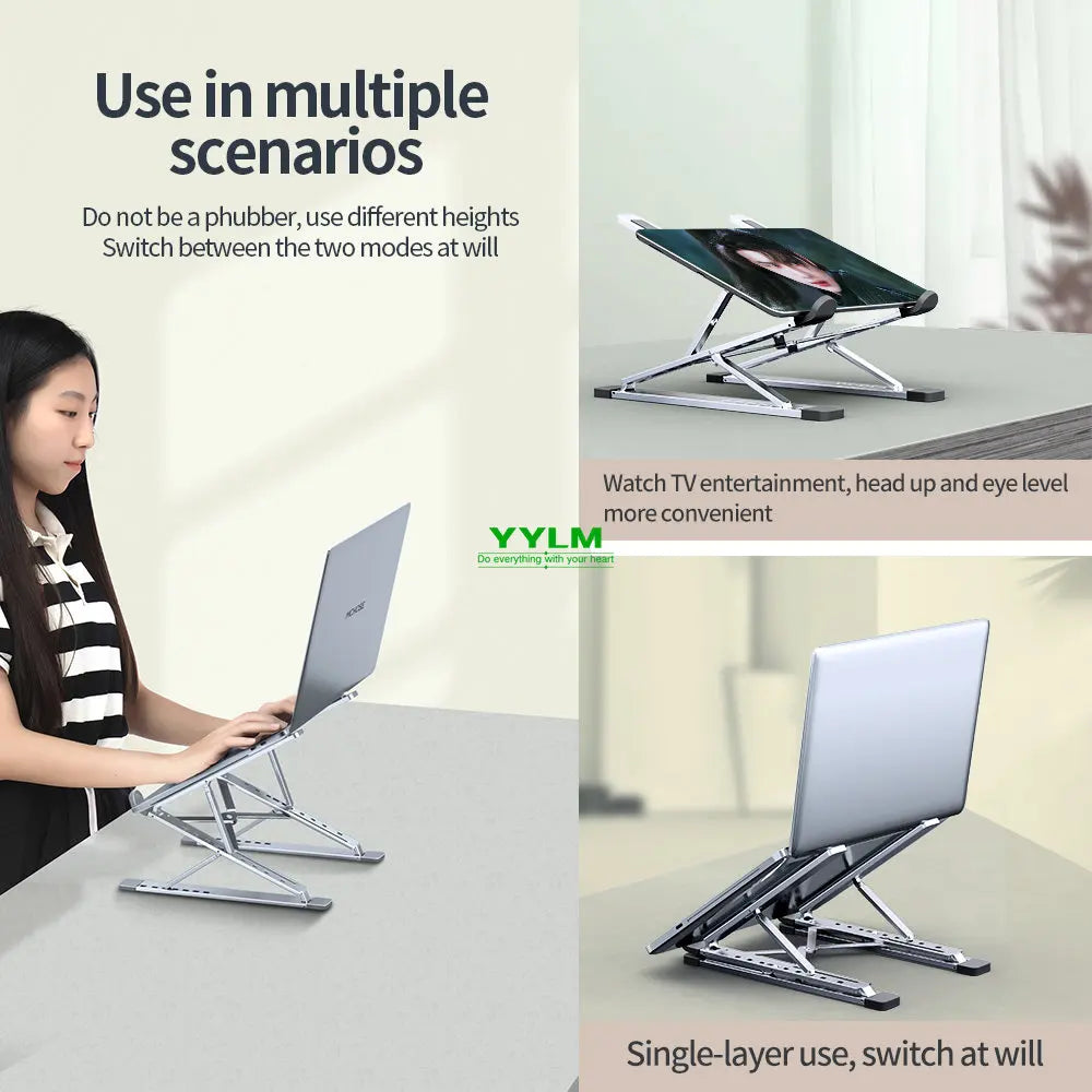 Adjustable Aluminum Laptop Stand