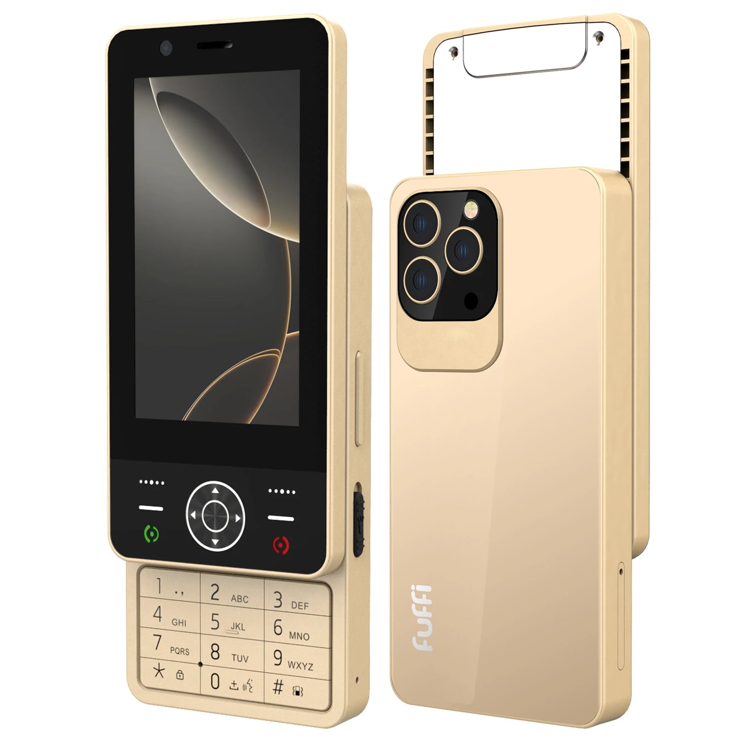 4.0 Inch Dual SIM Slider Phone with Keypad
