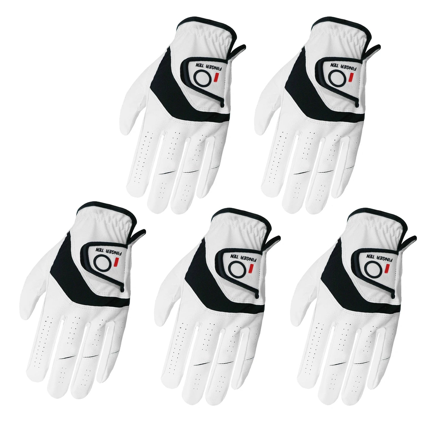 5 Pcs Golf Gloves Men