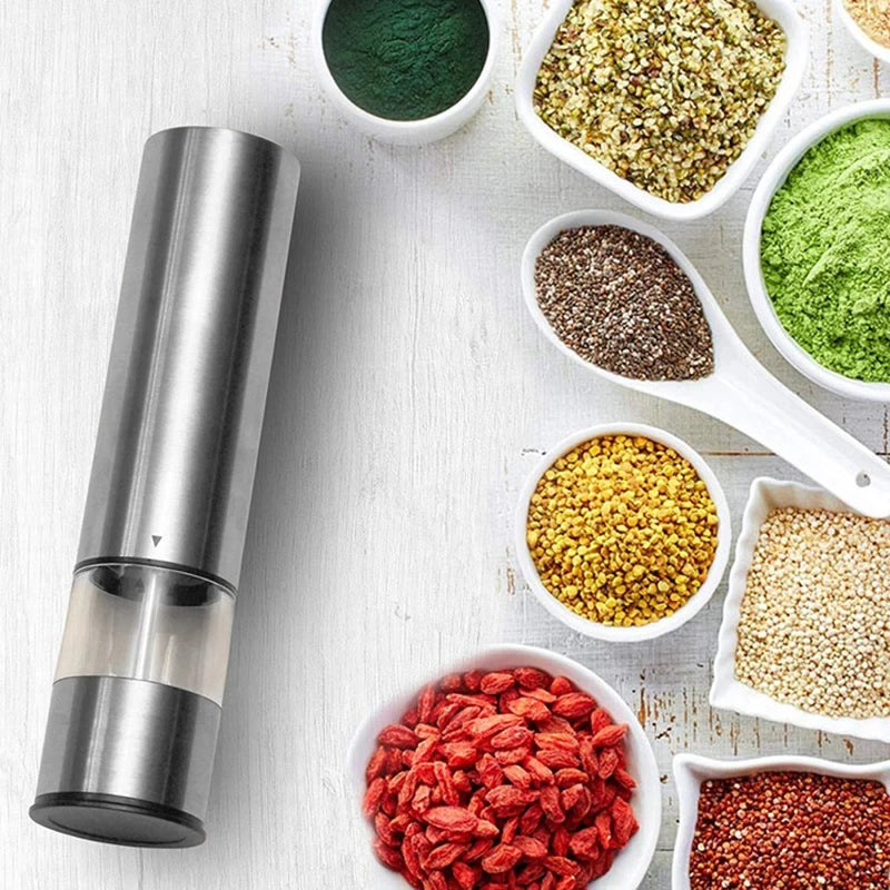 Stainless Steel Electric Pepper Grinder