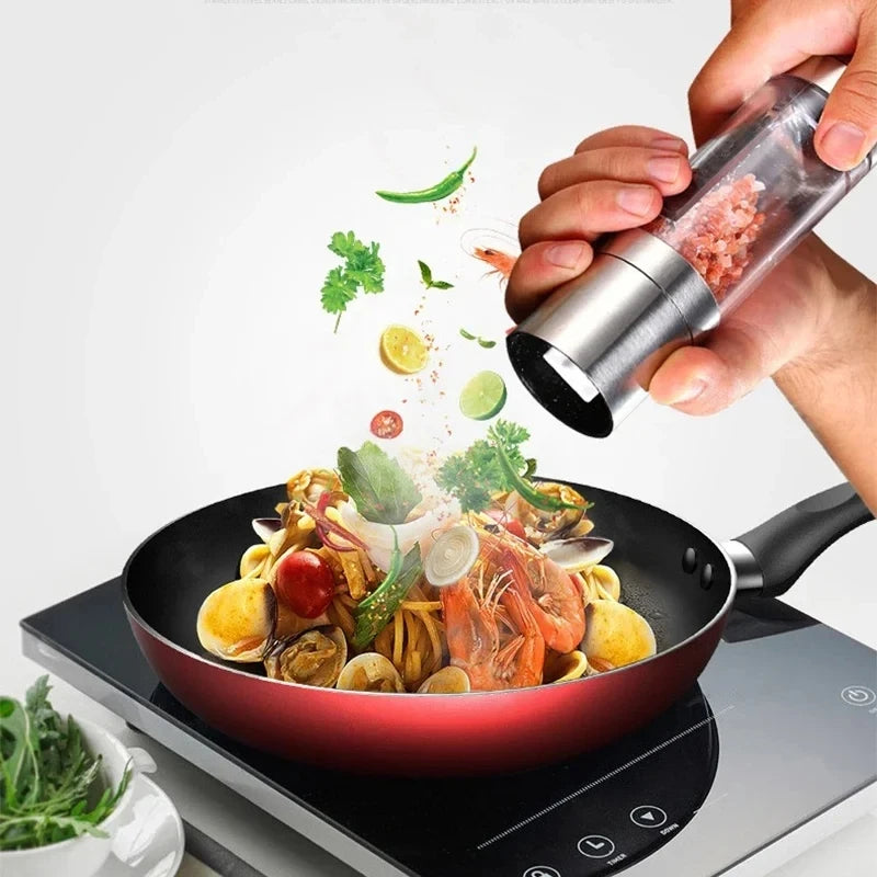 Salt and Pepper Manual Stainless Steel