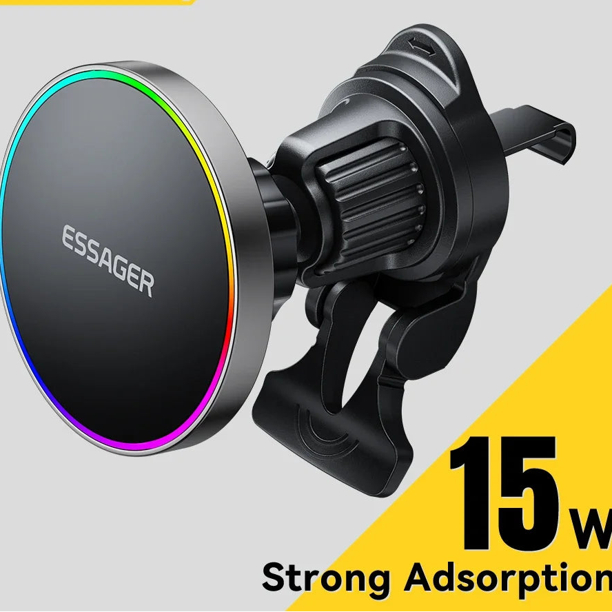 Magnetic Car Phone Holder Wireless Charger